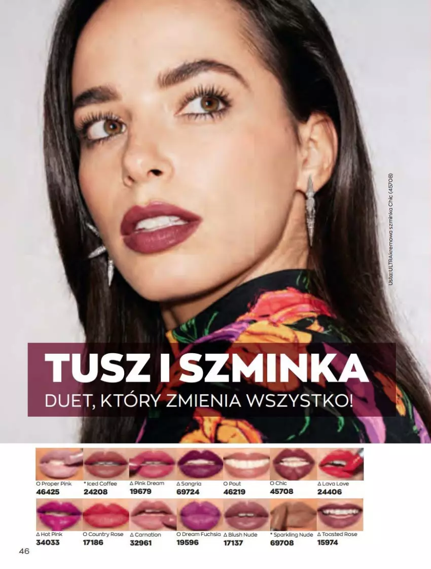 Gazetka promocyjna Avon - Katalog Avon 4/2022 kampania kwiecień - ważna 01.04 do 30.04.2022 - strona 46 - produkty: Inka, Szminka