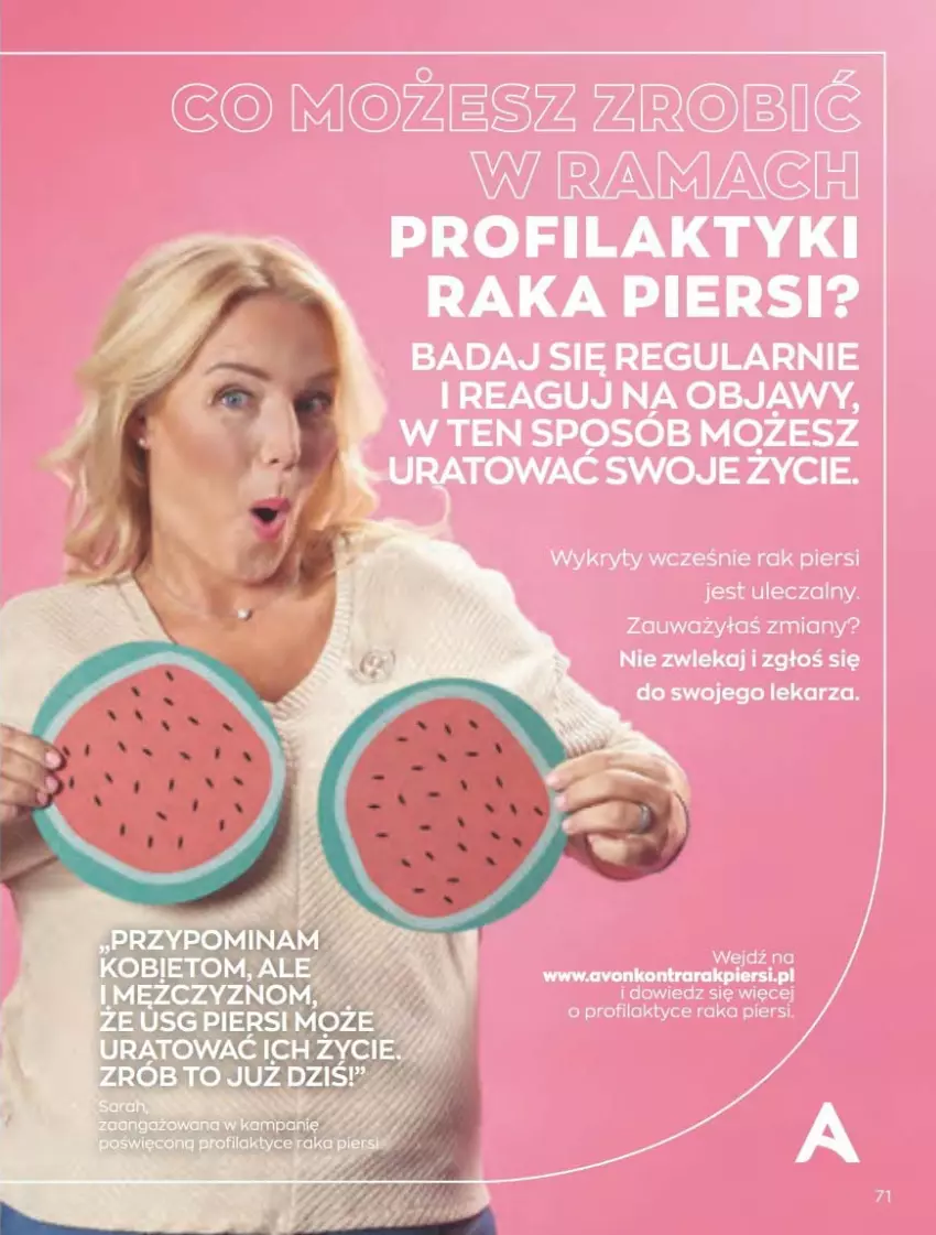 Gazetka promocyjna Avon - Katalog Avon 4/2022 kampania kwiecień - ważna 01.04 do 30.04.2022 - strona 71 - produkty: Fa, Rama