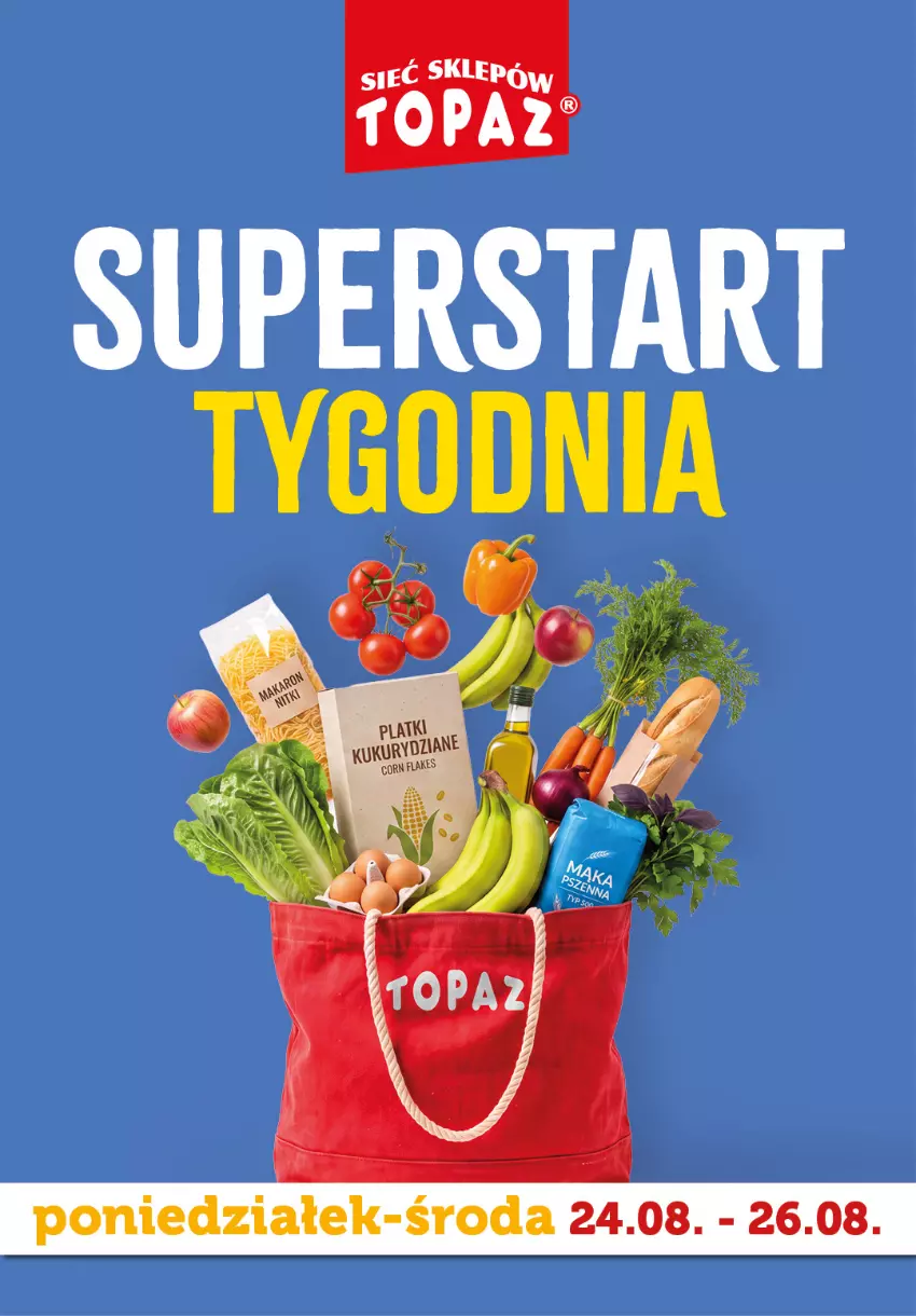 Gazetka promocyjna Topaz - Gazetka - ważna 24.08 do 26.08.2026 - strona 1