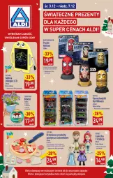 Gazetka promocyjna Aldi - Katalog prezentowy - Gazetka - ważna od 07.12 do 07.12.2025 - strona 1 - produkty: Znikopis, Chodzik, Samochodziki, Puzzle, Ravensburger, Tera, Disney, Pizza, Mattel, Storczyk, Burger, Klocki, Hot Wheels