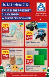 Gazetka promocyjna Aldi - Katalog prezentowy - Gazetka - ważna od 07.12 do 07.12.2025 - strona 3 - produkty: Płytka, Pojazd, Monster truck, Poduszka