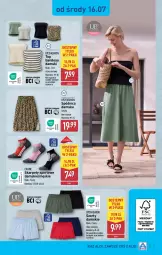 Gazetka promocyjna Aldi - Artykuły przemysłowe i tekstylia - Gazetka - ważna od 19.07 do 19.07.2025 - strona 5 - produkty: Spódnica, Top, Por, Szorty, Karp, Sport, Fa