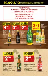 Gazetka promocyjna Biedronka - Od poniedzialku - Gazetka - ważna od 05.10 do 05.10.2024 - strona 56 - produkty: Piwo, Somersby, Warka