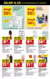 Gazetka promocyjna Biedronka - Od poniedzialku - Gazetka - ważna od 05.10 do 05.10.2024 - strona 60 - produkty: Woda perfumowana, Gin, Eveline, Dezodorant, Mleczko do ciała, Perfum, Tusz, Mleczko, Płatki kosmetyczne, Garnier, Be Be, Woda, Olej, Antyperspirant, Nivea, Fa