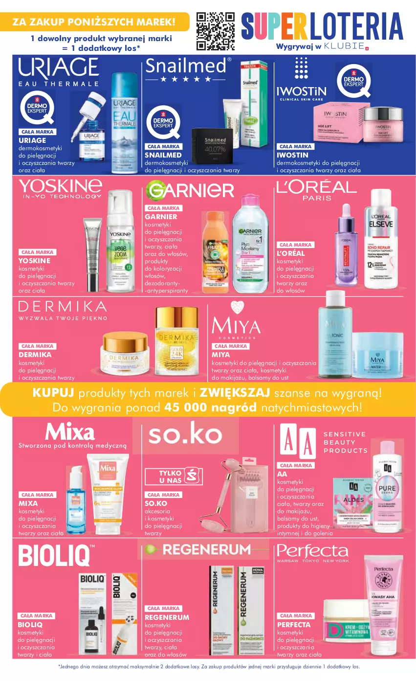 Gazetka promocyjna Super Pharm - Gazetka - ważna 31.08 do 13.09.2023 - strona 21 - produkty: Antyperspirant, Dermika, Dezodorant, Garnier, Gra, Gry, Iwostin, L’Oréal, Makijaż, Mixa, Perfecta, Rum, Yoskine