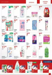 Gazetka promocyjna Drogerie Jawa - Gazetka - ważna od 01.12 do 01.12.2021 - strona 15 - produkty: Pampers, Lactacyd, Bell, Majtki, Tampony, Cleanic, Chusteczki, Płatki kosmetyczne, Always, Szampon, Ziaja, Linomag, Podpaski, Carefree, Dzieci, Bella, Pieluchomajtki, Fa