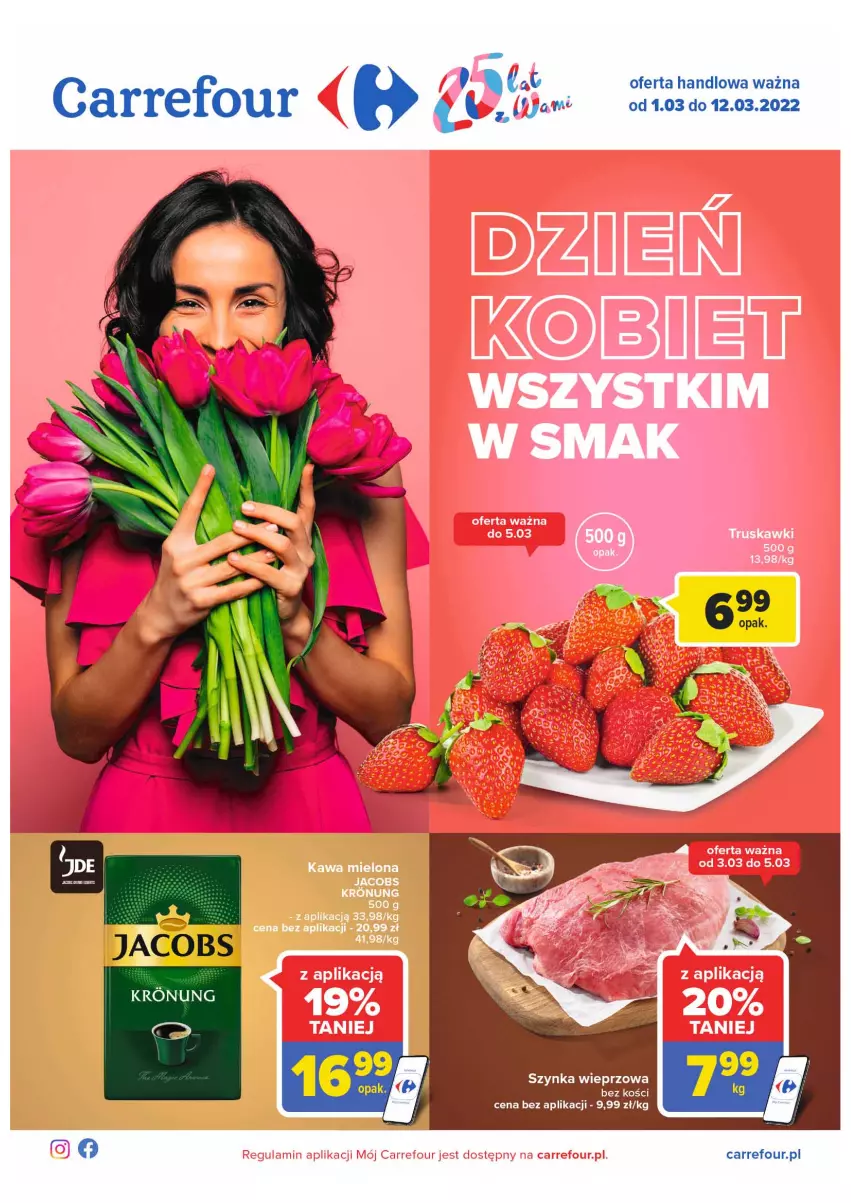 Gazetka promocyjna Carrefour - Gazetka Carrefour - ważna 01.03 do 12.03.2022 - strona 1 - produkty: Fa