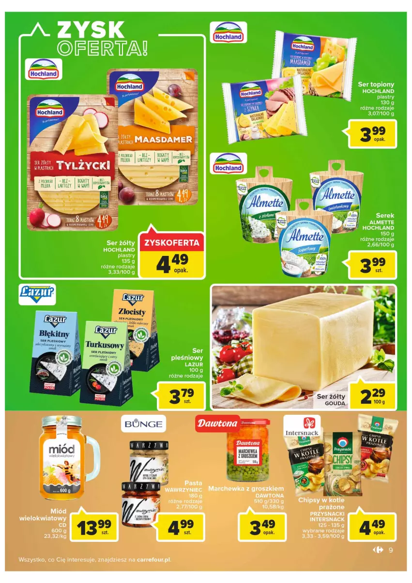 Gazetka promocyjna Carrefour - Gazetka Carrefour - ważna 01.03 do 12.03.2022 - strona 9 - produkty: Gouda, Marchewka, Ser, Ser pleśniowy