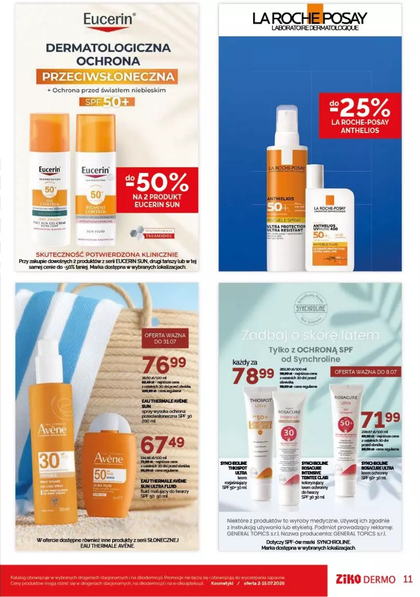 Gazetka promocyjna Ziko - Gazetka Ziko Dermo - ważna 02.07 do 15.07.2026 - strona 11 - produkty: Helio, HP, Inka, Ser, Top