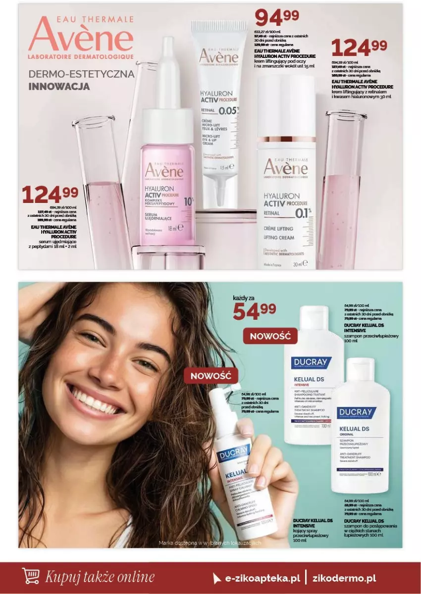 Gazetka promocyjna Ziko - Gazetka Ziko Dermo - ważna 02.07 do 15.07.2026 - strona 12 - produkty: Apteka, Ducray, Rum, Ser, Serum