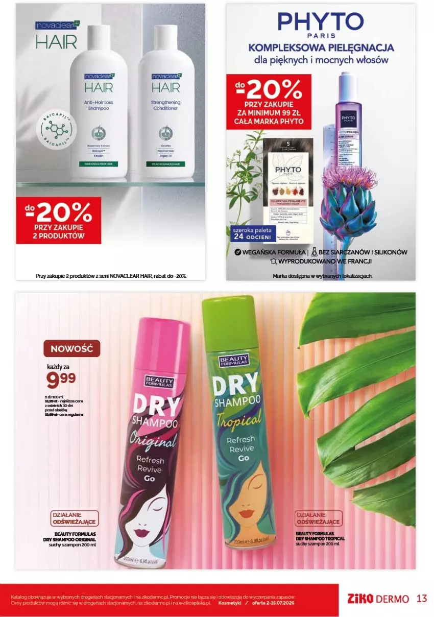 Gazetka promocyjna Ziko - Gazetka Ziko Dermo - ważna 02.07 do 15.07.2026 - strona 13 - produkty: Fa, Paleta, Ser