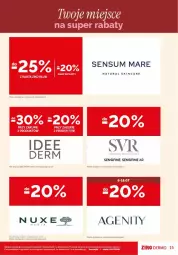Gazetka promocyjna Ziko - Gazetka Ziko Dermo - Gazetka - ważna od 15.07 do 15.07.2026 - strona 15 - produkty: SVR, Koc, Miarka, Nuxe, Maska, Olej