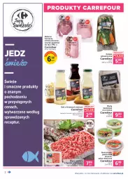 Gazetka promocyjna Carrefour - Gazetka Produkt Carrefour - Gazetka - ważna od 13.02 do 13.02.2021 - strona 2 - produkty: Piec, Mięso mielone, Mięso mielone z łopatki wieprzowej, Sok, Sok z kiszonych warzyw, Amol, Salsa, Szynka, Buraki, Schab pieczony, Mięso