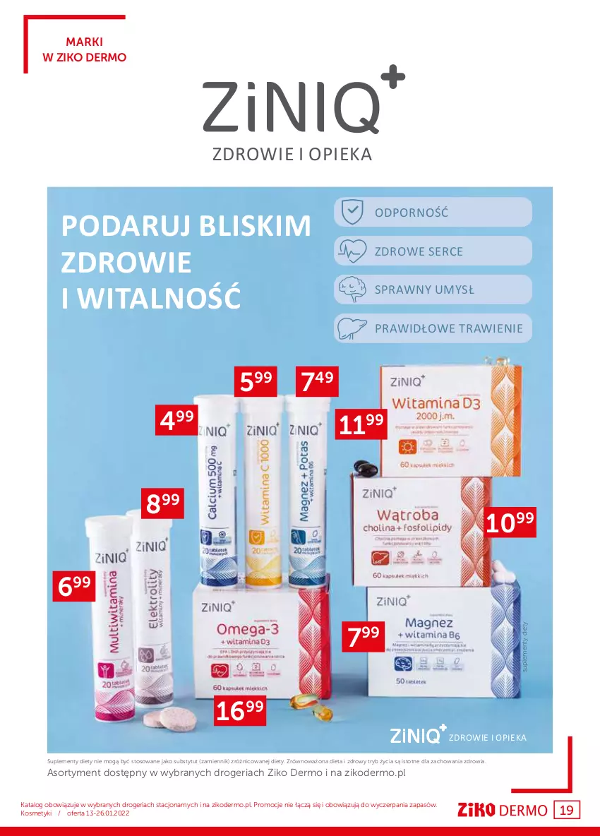 Gazetka promocyjna Ziko - 13-26.01.2021 - ważna 13.01 do 26.01.2022 - strona 19 - produkty: Oillan, Płyn do mycia, Por, Ser, Zdrowie