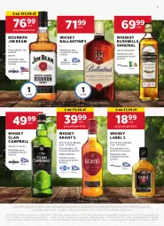Gazetka promocyjna Stokrotka - W dobrym Smaku - Gazetka - ważna od 21.05 do 21.05.2025 - strona 7 - produkty: Koc, Gin, Gra, Bourbon, Bell, Whiskey, Optima, Whisky, Bushmills, Jim Beam