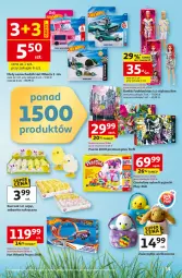 Gazetka promocyjna Auchan - Gazetka 30 Lat Hipermarket Auchan - Gazetka - ważna od 18.03 do 18.03.2026 - strona 15 - produkty: Kurczak, Chodzik, Puzzle, Play-Doh, Zabawka, Barbie, Hot Wheels, Fa
