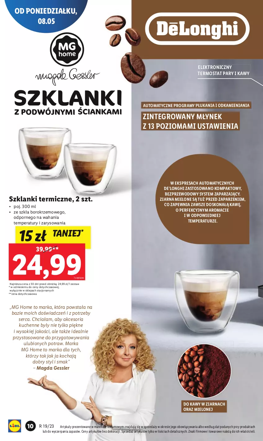 Gazetka promocyjna Lidl - GAZETKA - ważna 08.05 do 13.05.2023 - strona 12 - produkty: Gra, Koc, Lanki, Młynek, Por, Ser, Sok, Termos