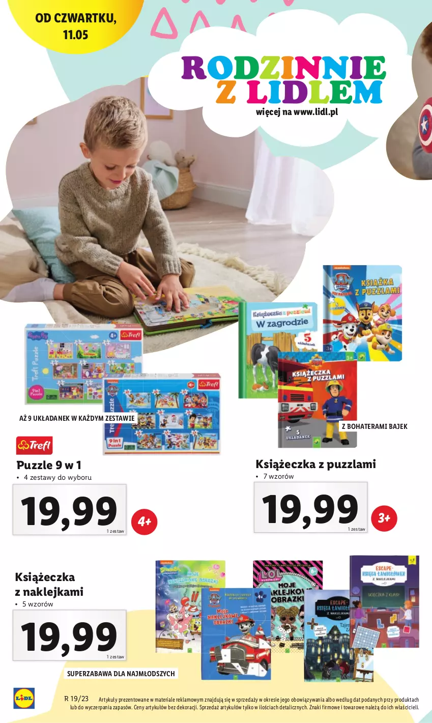 Gazetka promocyjna Lidl - GAZETKA - ważna 08.05 do 13.05.2023 - strona 14 - produkty: Klej, Puzzle, Tera