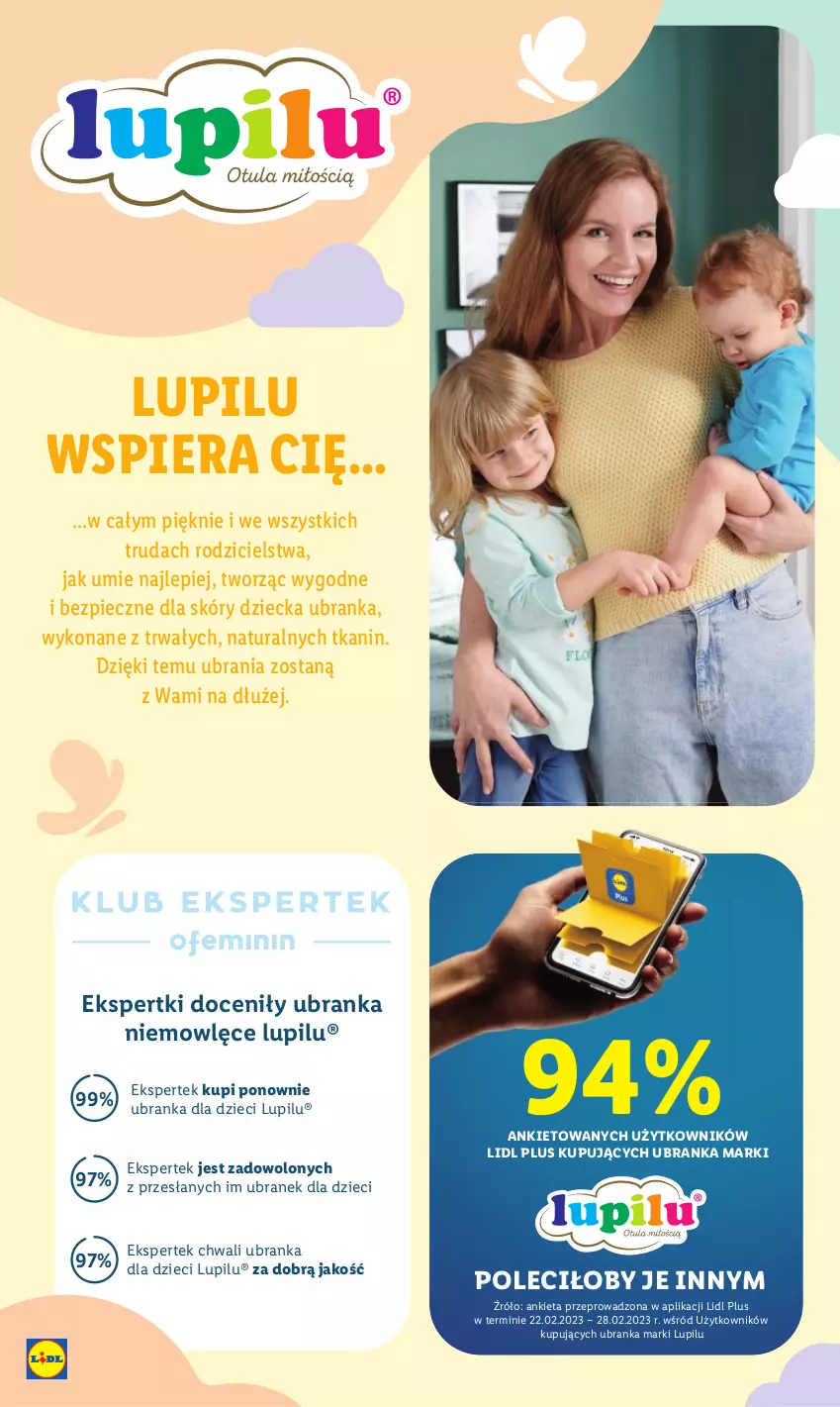 Gazetka promocyjna Lidl - GAZETKA - ważna 08.05 do 13.05.2023 - strona 18 - produkty: Dzieci, Piec, Ubrania