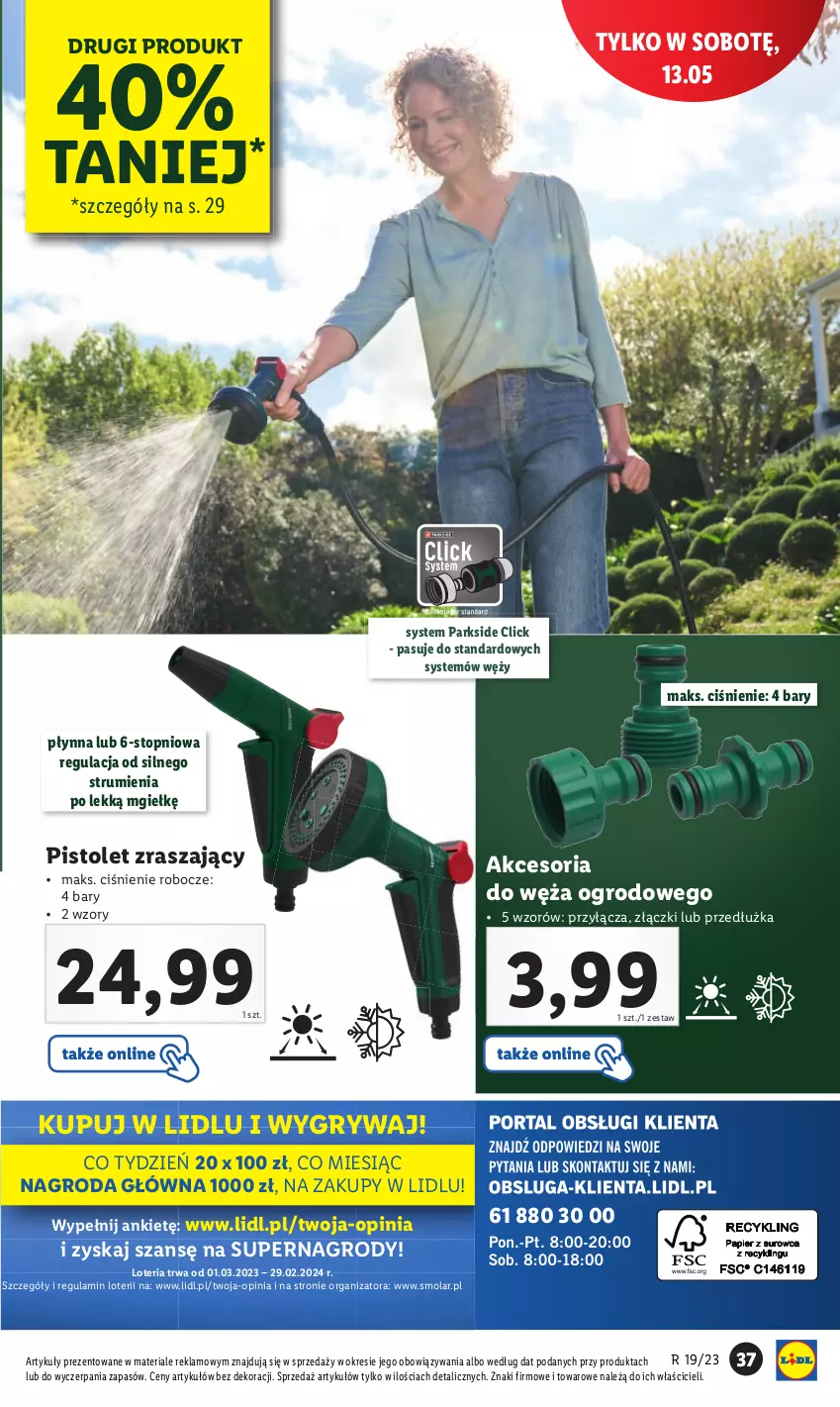 Gazetka promocyjna Lidl - GAZETKA - ważna 08.05 do 13.05.2023 - strona 49 - produkty: Gry, Mola, Parkside, Pistolet, Rum, Top