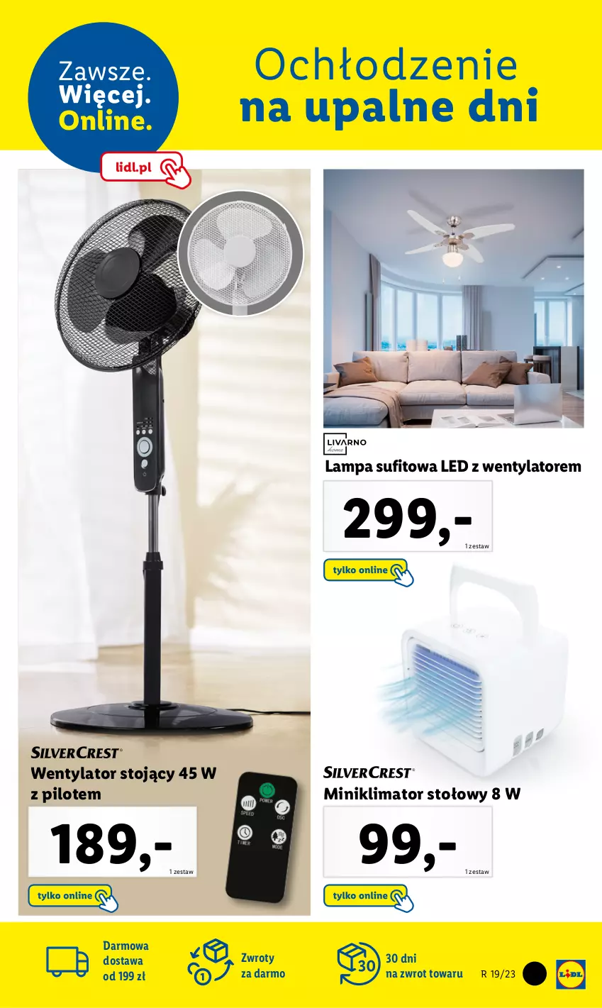 Gazetka promocyjna Lidl - GAZETKA - ważna 08.05 do 13.05.2023 - strona 53 - produkty: Lampa, Lampa sufitowa