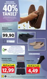 Gazetka promocyjna Lidl - GAZETKA - Gazetka - ważna od 13.05 do 13.05.2023 - strona 10 - produkty: Top, Ser, Mokasyny, Moda, Bokserki