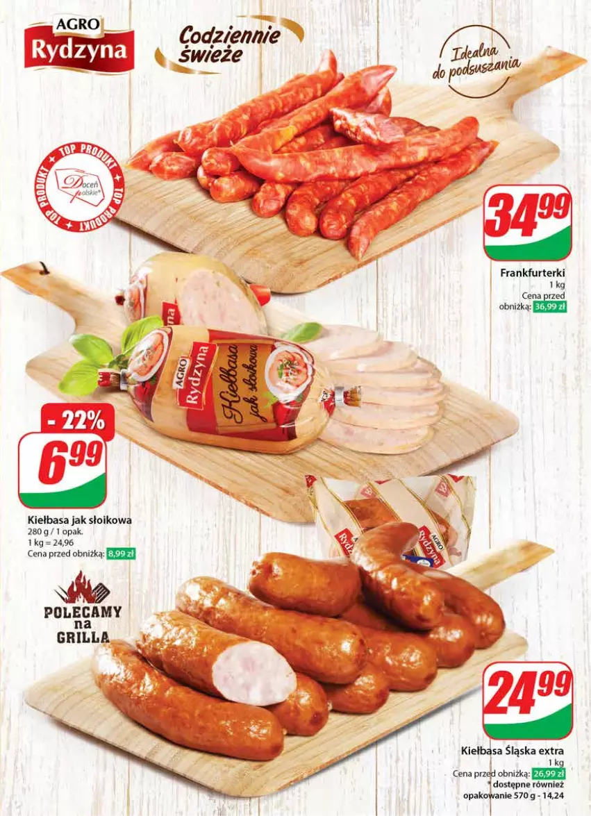 Gazetka promocyjna Dino - Gazetka 36 / 2024 - ważna 04.09 do 10.09.2024 - strona 27 - produkty: Frankfurterki, Grill, Kiełbasa, Kiełbasa śląska