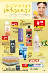 Gazetka promocyjna Auchan - Gazetka z MAŁĄ CENKĄ dźwigniesz więcej! Hipermarket Auchan - Gazetka - ważna od 06.03 do 06.03.2024 - strona 55 - produkty: Himalaya, Farmstay, Por, Krem do rąk, Pasta do zębów, Adidas, Perła, Ręcznik, Szampon, Ziaja, Elmex, HP, Fa