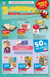 Gazetka promocyjna Auchan - Gazetka z MAŁĄ CENKĄ dźwigniesz więcej! Hipermarket Auchan - Gazetka - ważna od 06.03 do 06.03.2024 - strona 8 - produkty: Mozzarella, Glazura, Ser, Benecol, Kosz, Mlekovita, Kotlet, Kakao, Masło, Lazur, Napój, Masło orzechowe, Mleko