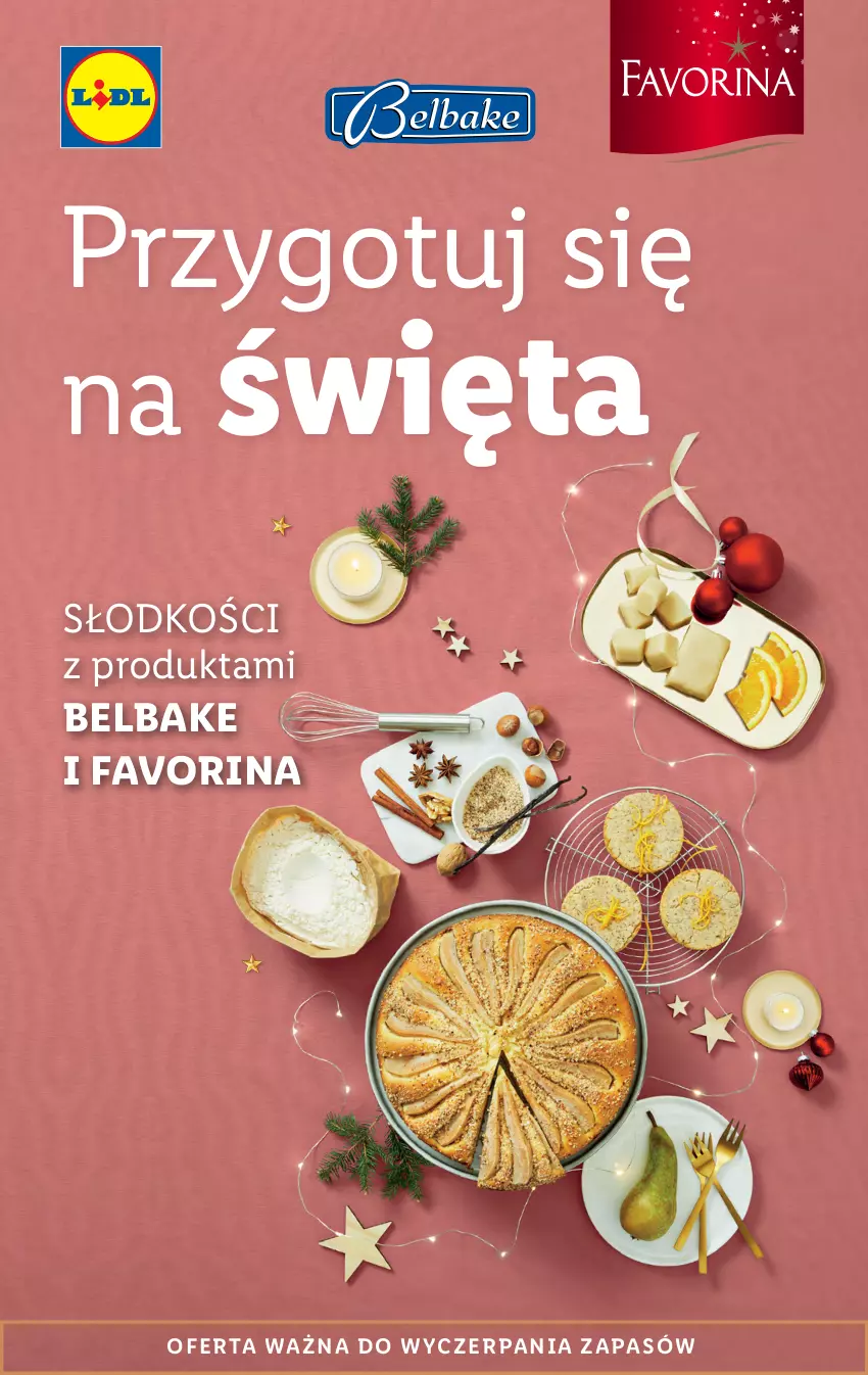 Gazetka promocyjna Lidl - KATALOG BELBAKE FAVORINA - ważna 14.11 do 24.12.2022 - strona 1 - produkty: Fa