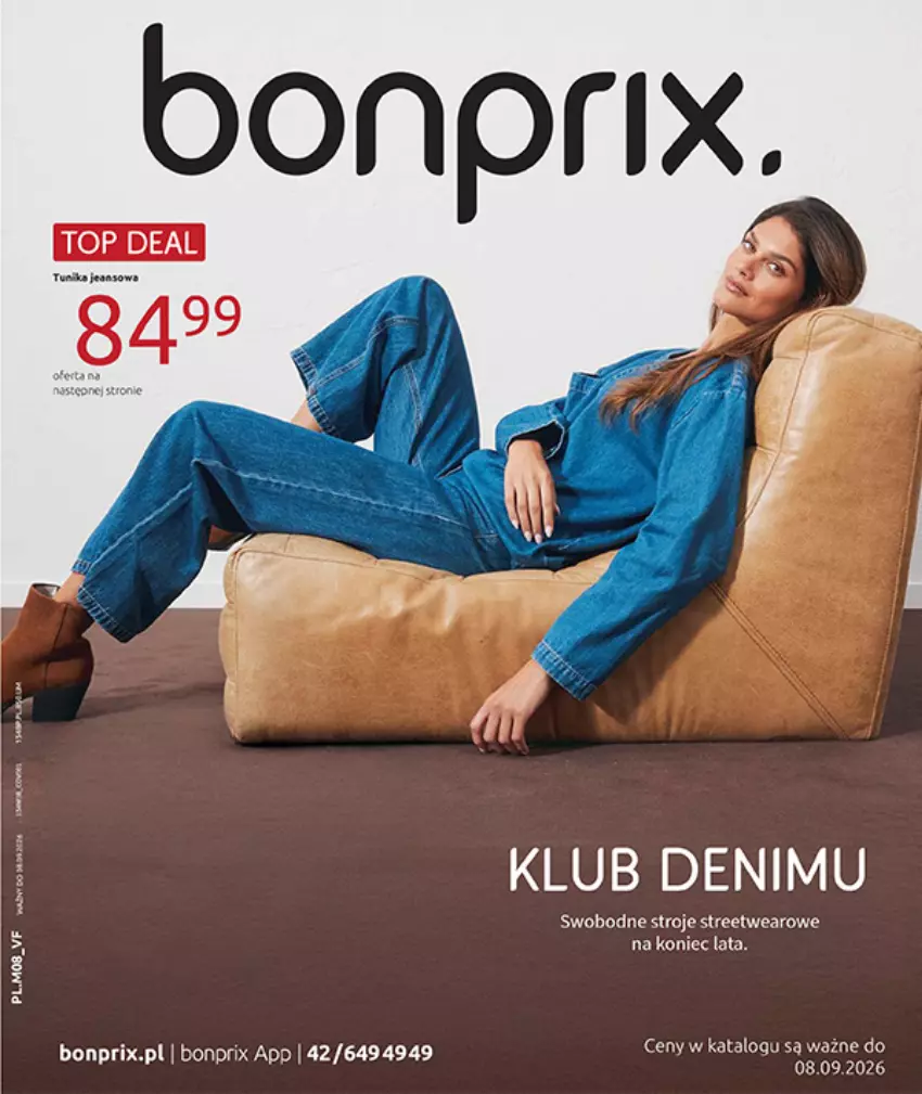 Gazetka promocyjna Bonprix - DENIM CLUB - ważna 10.08 do 08.09.2026 - strona 1
