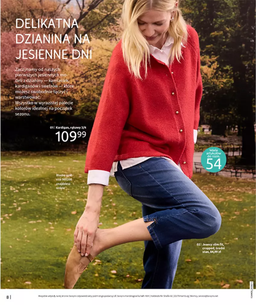 Gazetka promocyjna Bonprix - DENIM CLUB - ważna 10.08 do 08.09.2026 - strona 10 - produkty: Fa, Kardigan
