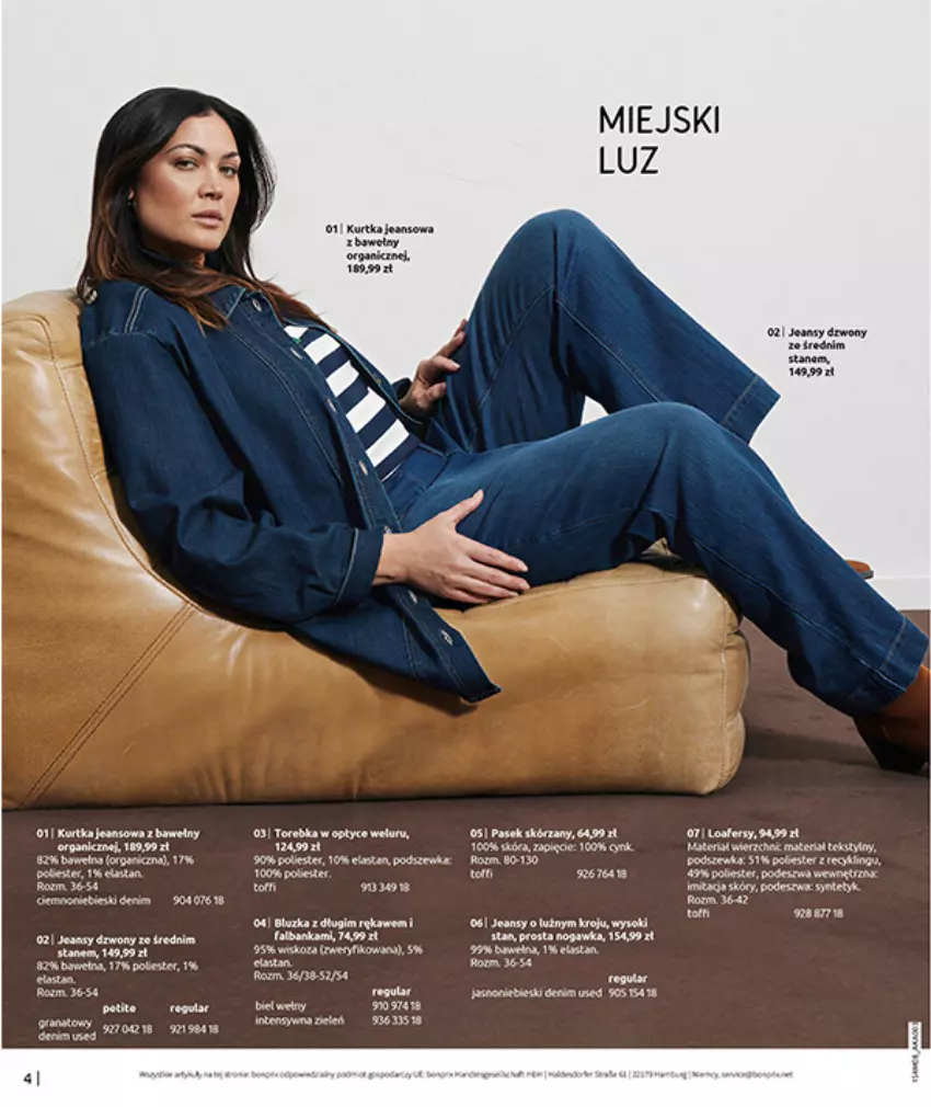 Gazetka promocyjna Bonprix - DENIM CLUB - ważna 10.08 do 08.09.2026 - strona 6 - produkty: Fa, HP, Kurtka, Sok