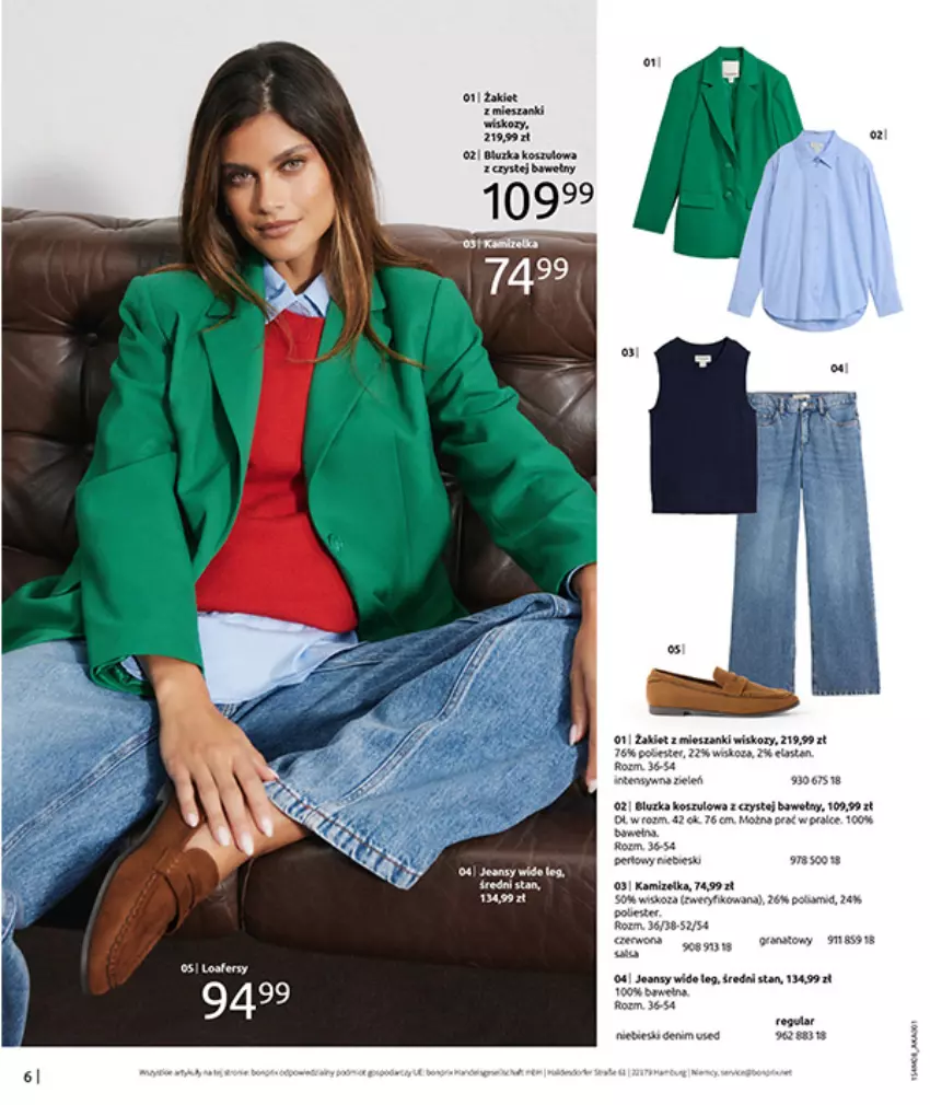 Gazetka promocyjna Bonprix - DENIM CLUB - ważna 10.08 do 08.09.2026 - strona 8 - produkty: Fa, Feta, Kamizelka, Olej, Sejf