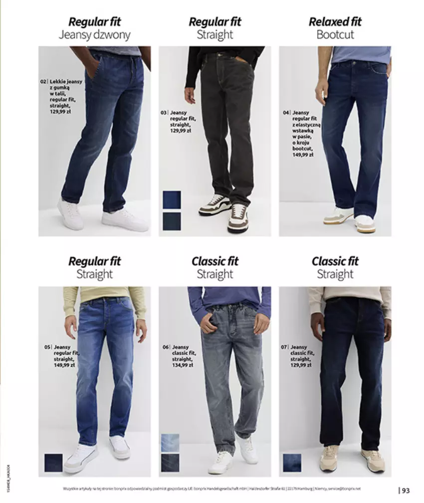 Gazetka promocyjna Bonprix - DENIM CLUB - ważna 10.08 do 08.09.2026 - strona 95 - produkty: Gra, HP