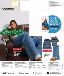 Gazetka promocyjna Bonprix - DENIM CLUB - Gazetka - ważna od 08.09 do 08.09.2026 - strona 100 - produkty: Top, Por, Gra, Granat, Kardigan, Wódka, HP