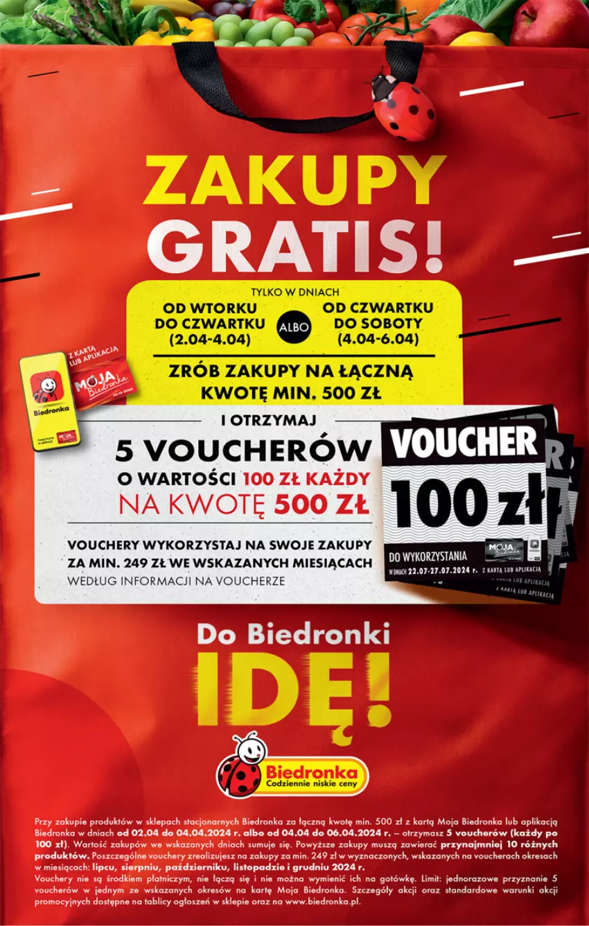 Gazetka promocyjna Biedronka - Od czwartku - ważna 04.04 do 10.04.2024 - strona 2 - produkty: Dron, Gra, Mus, Ser, Top