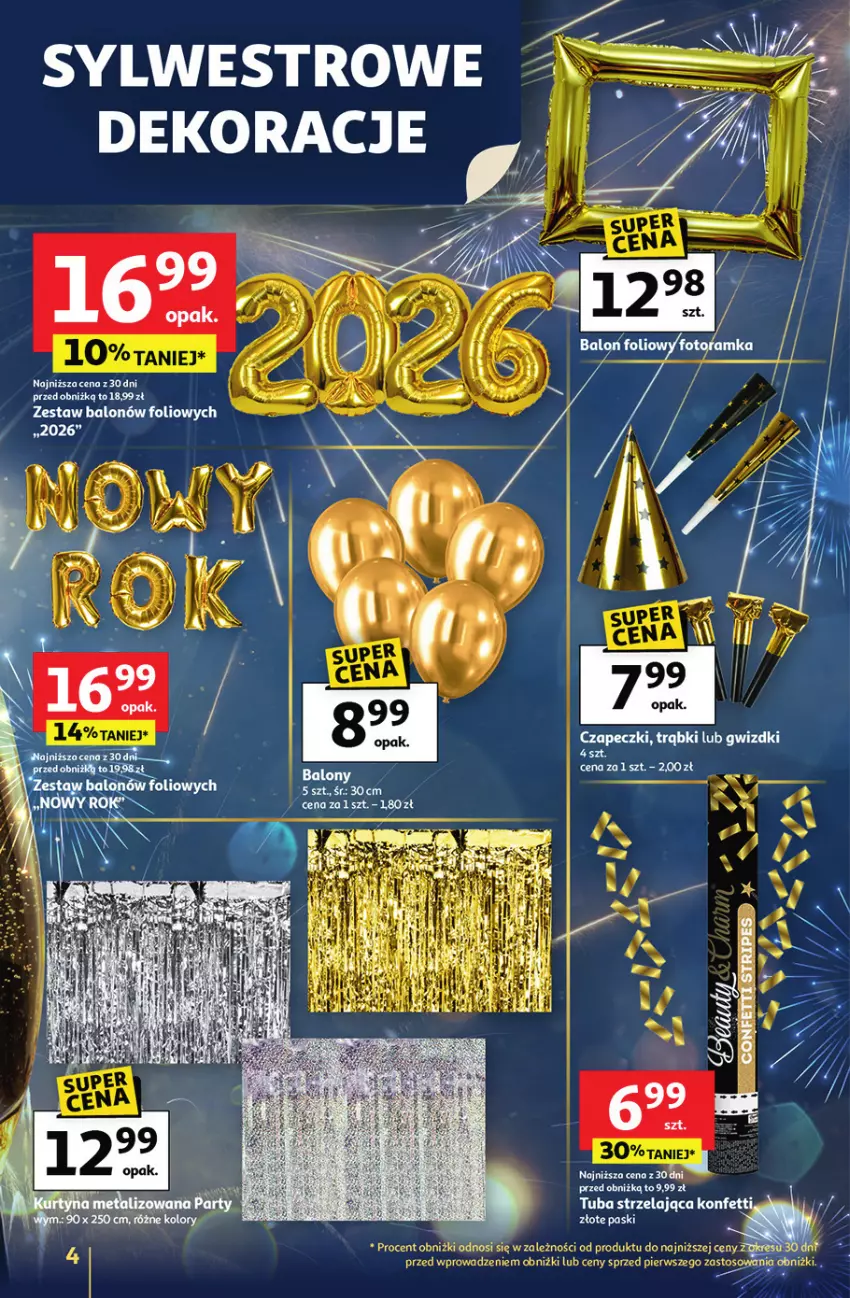 Gazetka promocyjna Auchan - Gazetka Sylwestrowe Okazje - ważna 27.12 do 31.12.2025 - strona 4