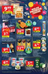 Gazetka promocyjna Auchan - Gazetka Sylwestrowe Okazje - Gazetka - ważna od 31.12 do 31.12.2025 - strona 7 - produkty: Mozzarella, Krakus, Top, Ser, Por, Bursztyn, Brie, Spód do pizzy, Camembert, Sport, Rubin, Galbani, Frankfurterki, Fa