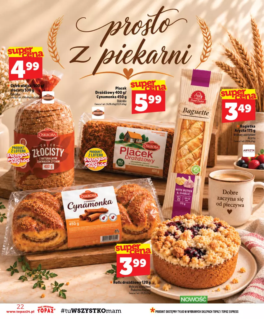 Gazetka promocyjna Topaz - Gazetka - ważna 17.09 do 23.09.2026 - strona 22 - produkty: Top
