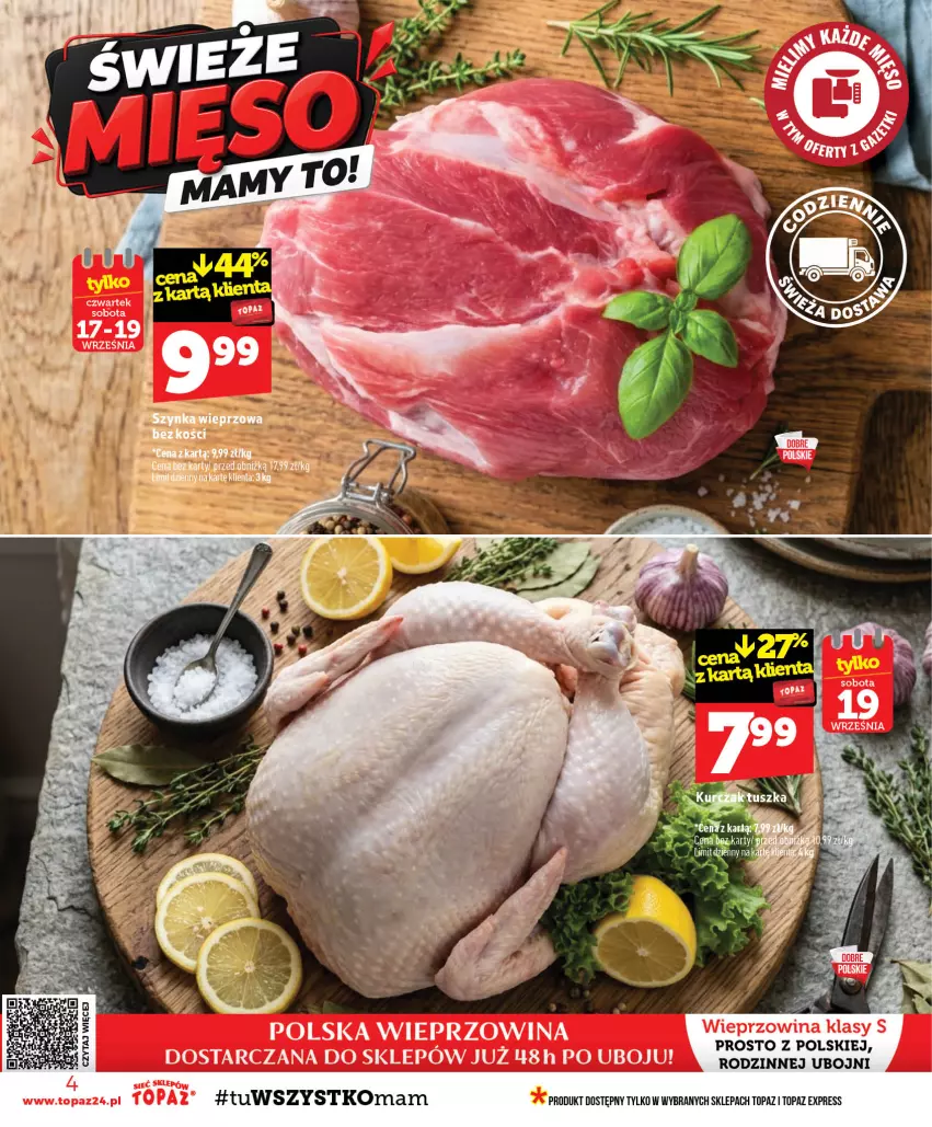 Gazetka promocyjna Topaz - Gazetka - ważna 17.09 do 23.09.2026 - strona 4 - produkty: Top
