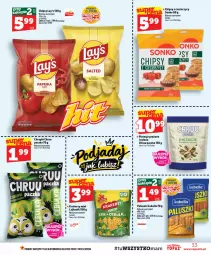 Gazetka promocyjna Topaz - Gazetka - Gazetka - ważna od 23.09 do 23.09.2026 - strona 33 - produkty: Pistacje, Lubella, Top, Lajkonik, Bell, Chipsy, Chrupki, Sonko, Lorenz, Bella, Krakersy