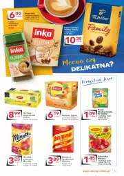 Gazetka promocyjna Odido - Super Oferty! - Gazetka - ważna od 08.09 do 08.09.2022 - strona 5 - produkty: Tchibo, AEG, Inka, Kisiel, Winiary, Słodka Chwila, Kawa mielona, Keen, Kawa, Tera, Lipton, Galaretka, Tchibo Family, Herbata, Gala, Herbata owocowa, Fa