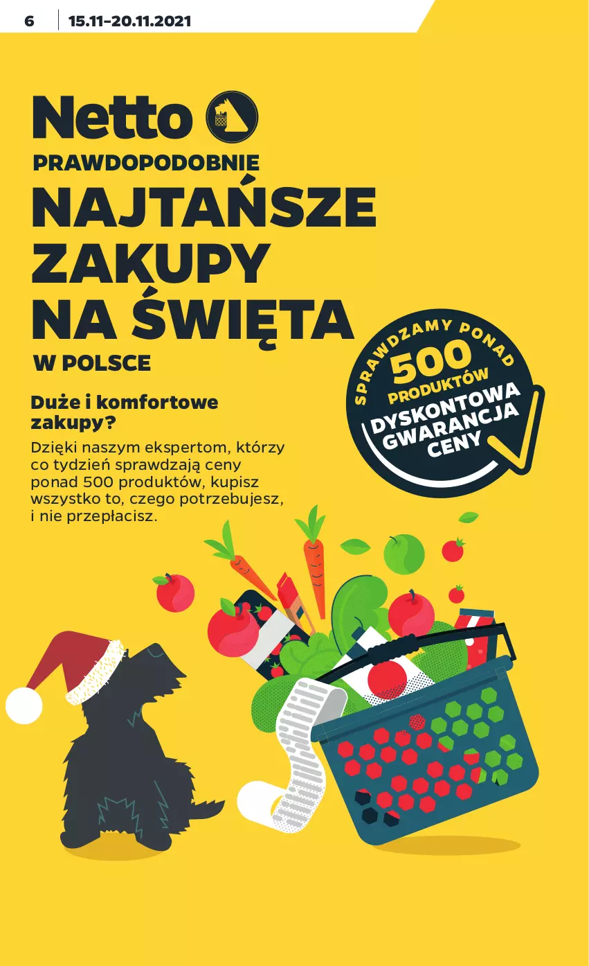 Gazetka promocyjna Netto - Gazetka spożywcza - ważna 15.11 do 20.11.2021 - strona 6