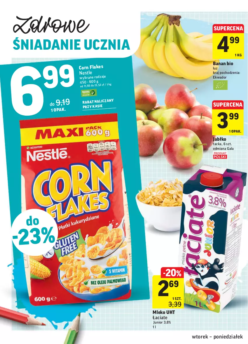 Gazetka promocyjna Intermarche - Gazetka promocyjna - ważna 31.08 do 06.09.2021 - strona 2 - produkty: Corn flakes, Gala, Mleko