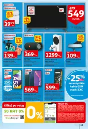 Gazetka promocyjna Auchan - Wiosenny ogród jest w cenie Hipermarkety - Gazetka - ważna od 04.05 do 04.05.2022 - strona 45 - produkty: Xbox, Konsola, Top, Ser, Por, JBL, Acer, Philips, Słuchawki, Głośnik, Clin, Kosz, Tera, Słuchawki bezprzewodowe, Kamera, Kontroler, HD ready, Syfon, Samsung, Smartfon, Akumulator, HP