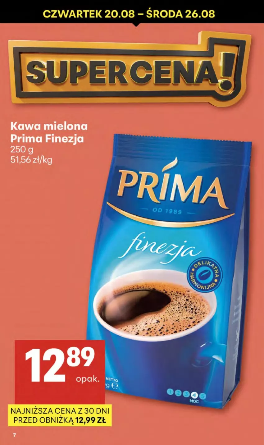 Gazetka promocyjna Delikatesy Centrum - Franczyza DC34 Czwartek - ważna 20.08 do 26.08.2026 - strona 7 - produkty: Kawa, Kawa mielona