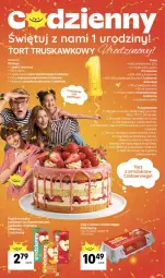 Gazetka promocyjna Delikatesy Centrum - Franczyza DC34 Czwartek - Gazetka - ważna od 26.08 do 26.08.2026 - strona 12 - produkty: Piec, Ciastka, Jaja, Truskawki, Dżem, Maliny, Napój, Fa
