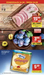 Gazetka promocyjna Delikatesy Centrum - Franczyza DC34 Czwartek - Gazetka - ważna od 26.08 do 26.08.2026 - strona 2 - produkty: Rum, Schab wieprzowy, Rolki, LG
