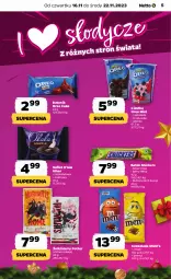 Gazetka promocyjna Netto - Artykuły spożywcze - Gazetka - ważna od 22.11 do 22.11.2023 - strona 5 - produkty: Ciastka, Snickers, Tonik, Czekolada, Baton, Oreo, Harry Potter